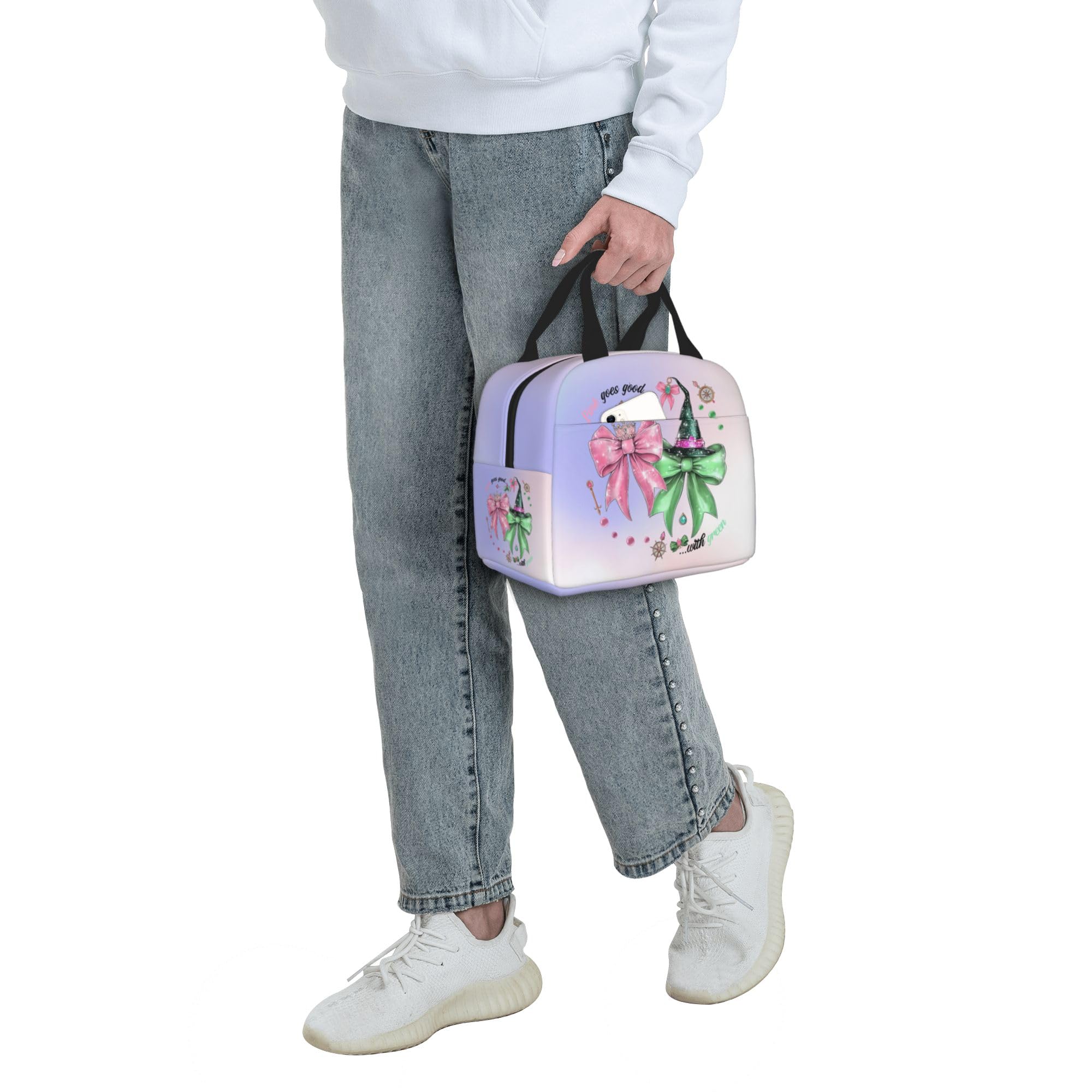 Hirkdiexy Pink Goes Good With Green waterproof outside protects contents
