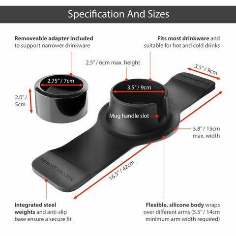 Hit Products CouchCoaster adjustable height two inches for customization.
