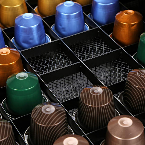 HiveNets countertop pod drawer offers quick access to favorite flavors.