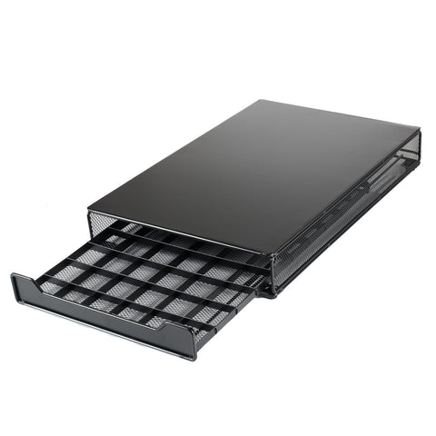HiveNets espresso pod storage drawer fits modern kitchens with durable metal construction.