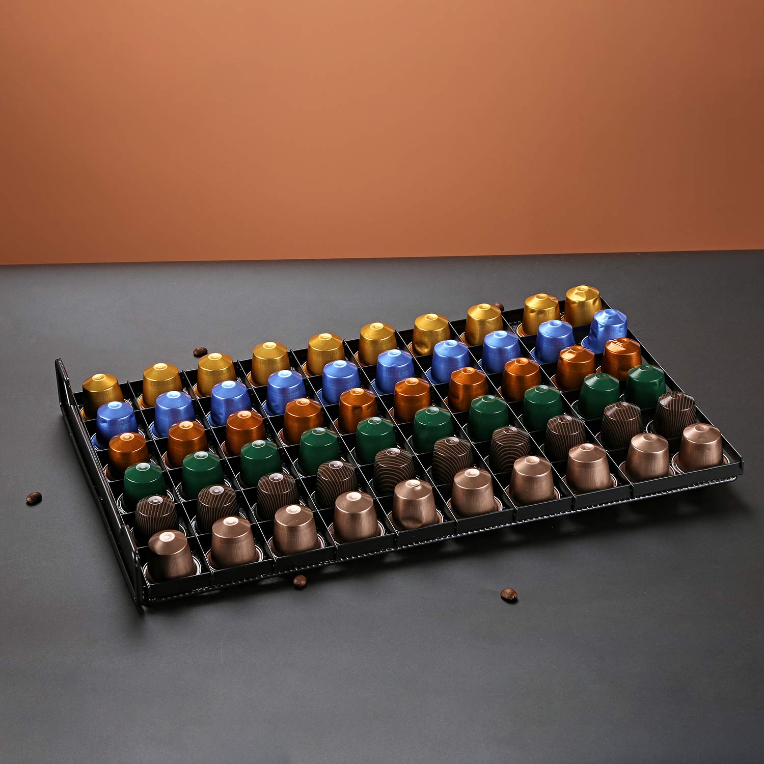 HiveNets housewarming gift option as a sturdy, practical coffee pod organizer.