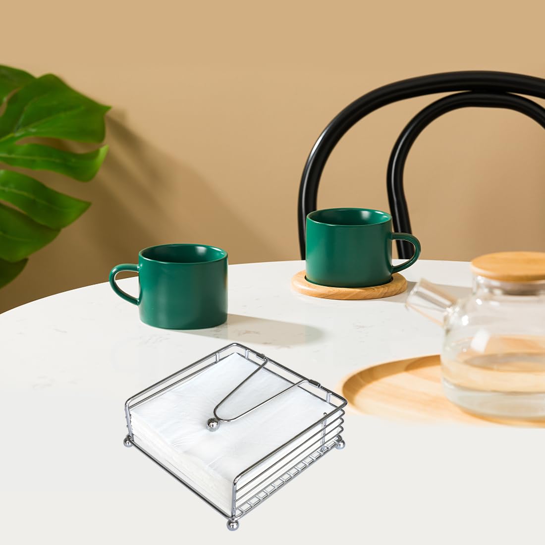 Hiwafifi napkin holder outdoors resists wind for picnics.