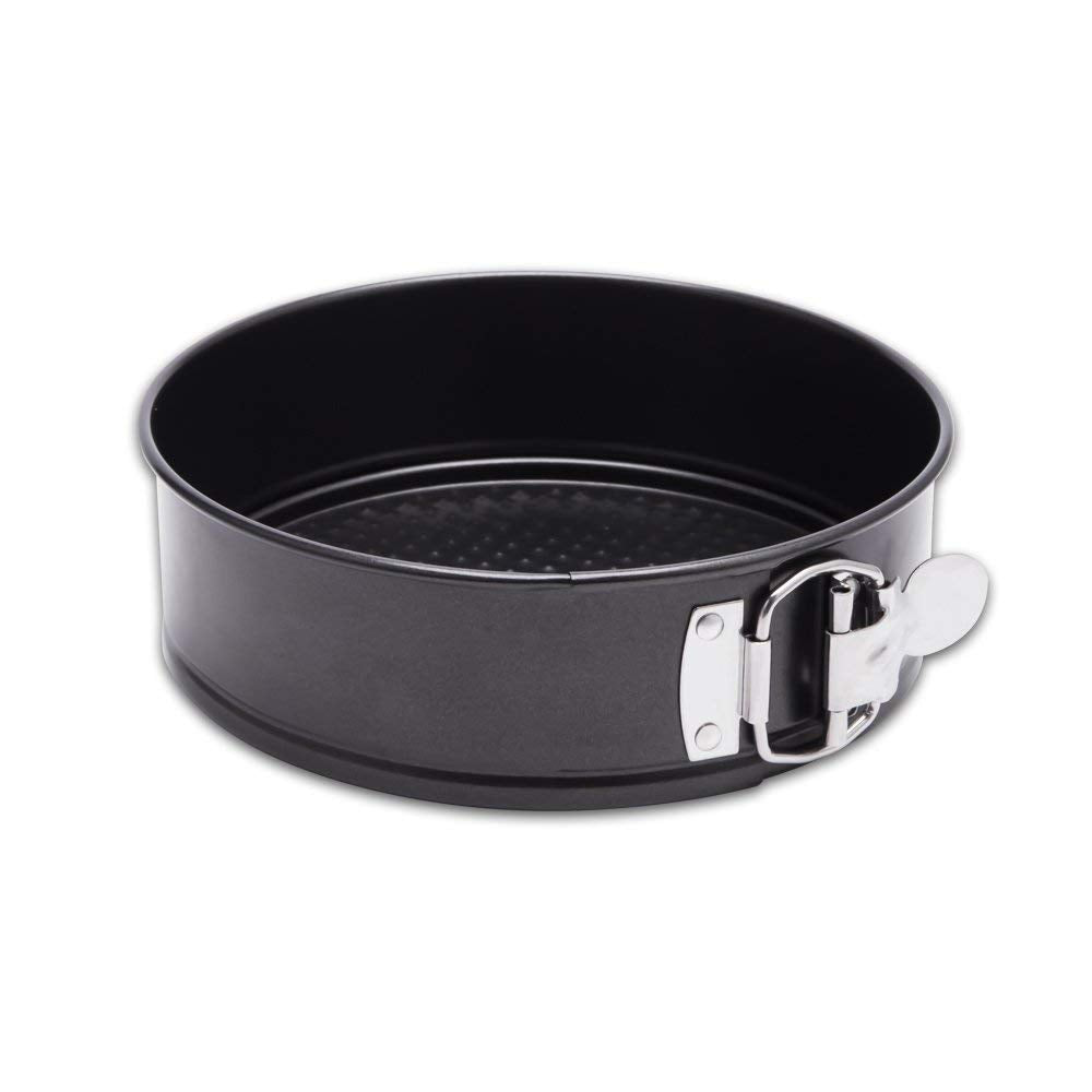 Hiware 10-inch springform pan with removable bottom for clean cheesecake release.