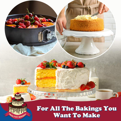 HIWARE bakery-quality pan ideal for cheesecakes and desserts at home.
