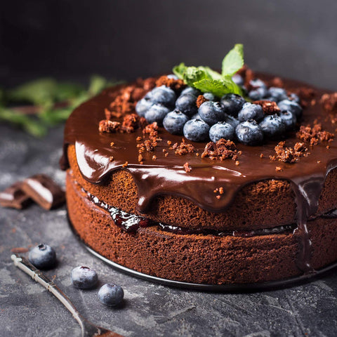 Hiware dishwasher-safe cake pans feature easy-clean interior.