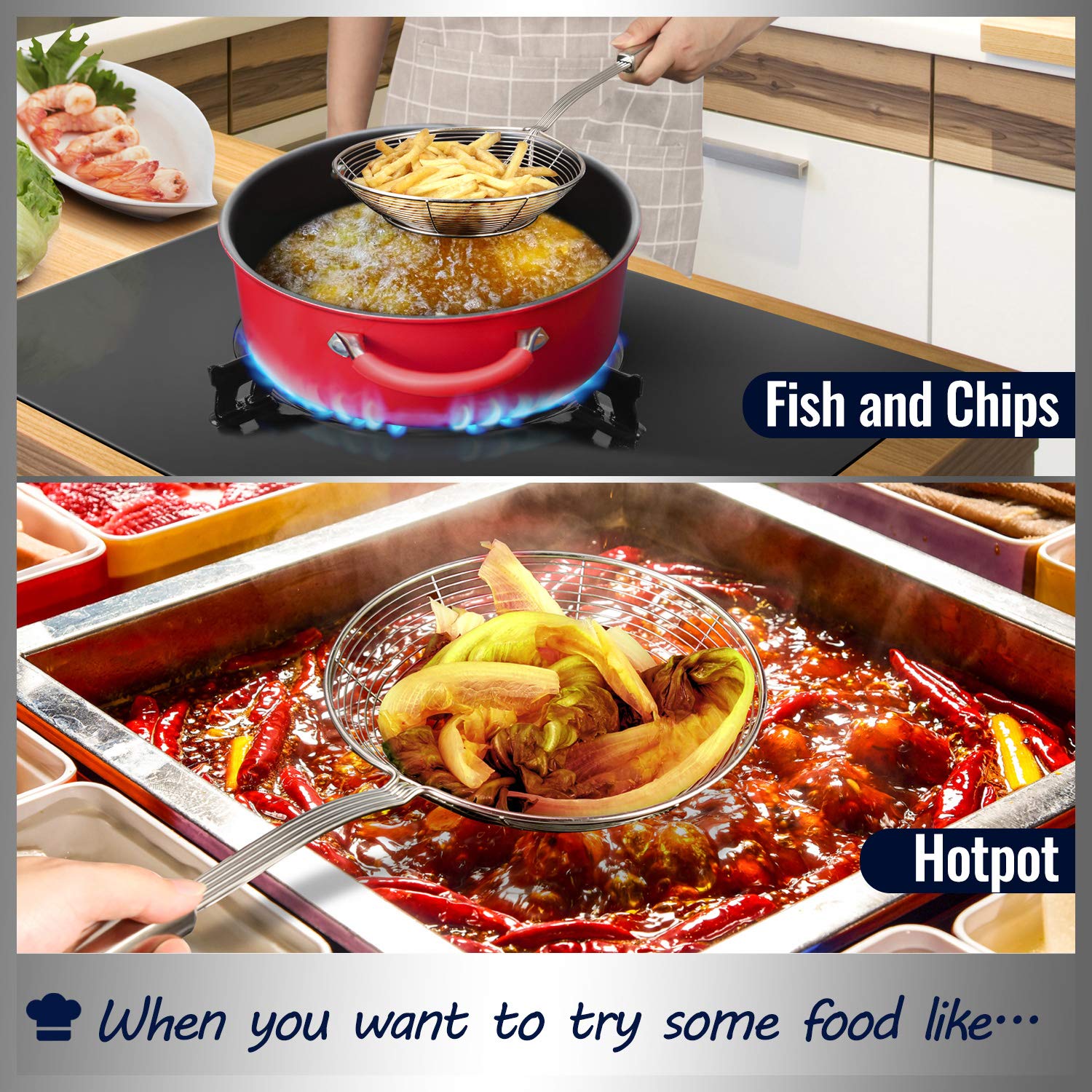 Hiware perforated, nonstick surface makes food release easy and cleanup simple