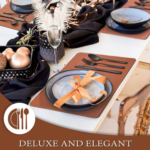 Hiware dining set on a modern table for family meals and entertaining.