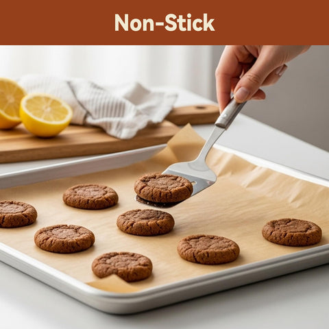 HIWARE kitchen multiuse parchment sheets suitable for baking and steaming