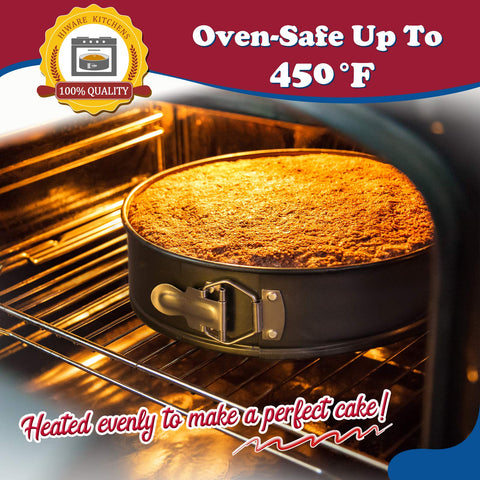 HIWARE non-stick coating for healthy, easy-release baking with minimal cleanup.