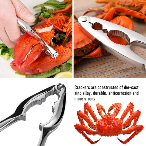 Hiware crab leg forks/picks for precise meat extraction.