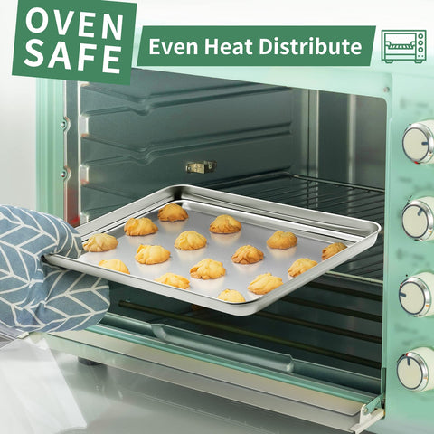 HKJ Chef dishwasher-safe pans simplify cleanup after baking