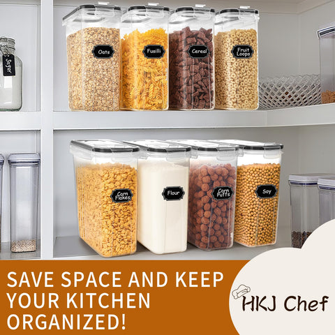 HKJ Chef container bodies are dishwasher-safe for easy cleaning.