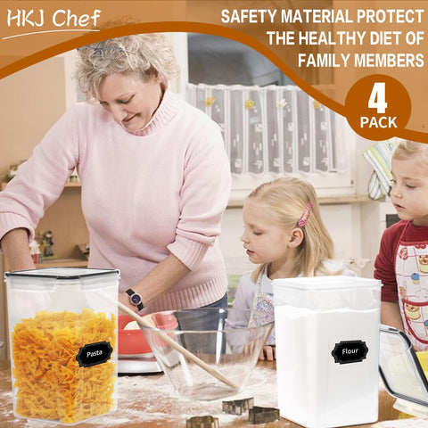 HKJ Chef transparent design lets you monitor pantry contents at a glance.