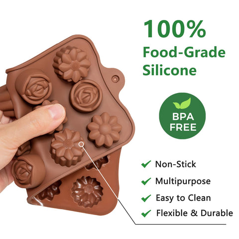 HKUCFTT star mold for candy and jelly treats with clean release.