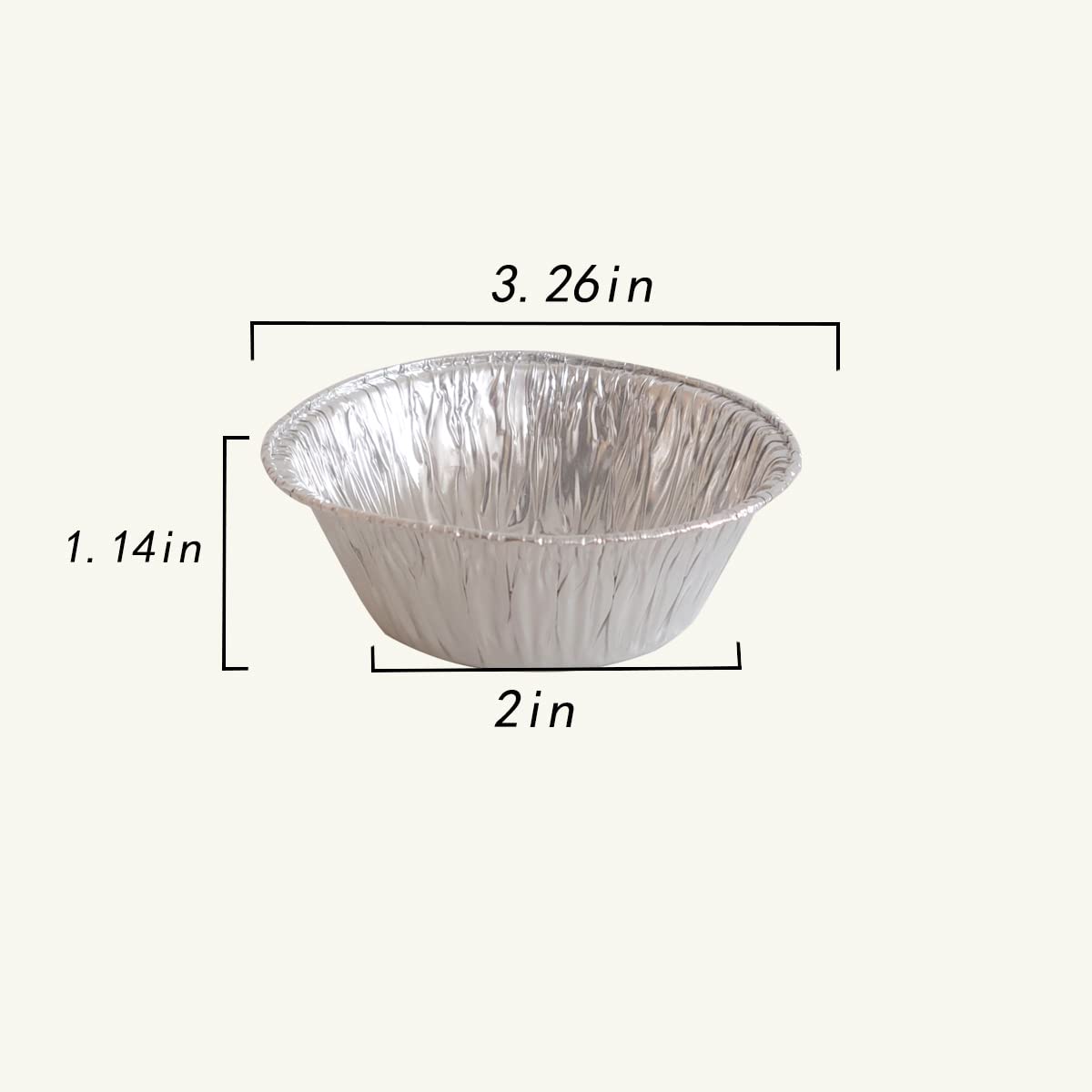 HLCM mini tart trays side view highlighting compact, oven-ready bakeware.