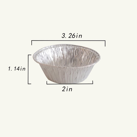 HLCM mini tart trays side view highlighting compact, oven-ready bakeware.