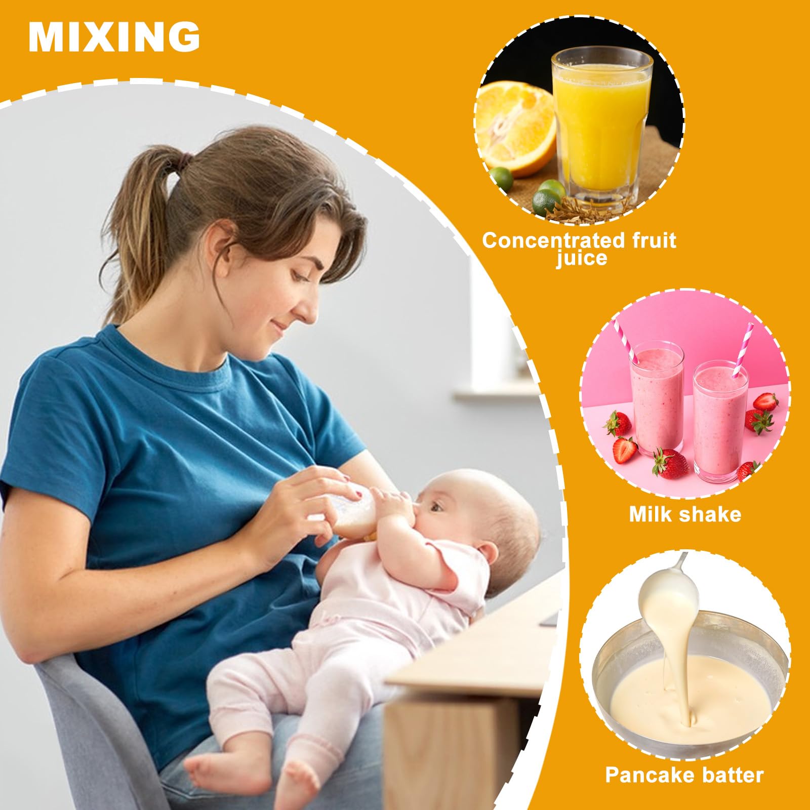 Hlimior multifunction pitcher ideal for beverages and light batters