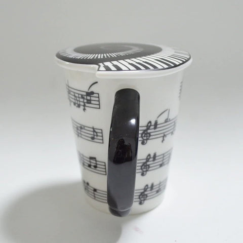 HLJgift 300ml ceramic mug, dishwasher safe and microwave friendly.