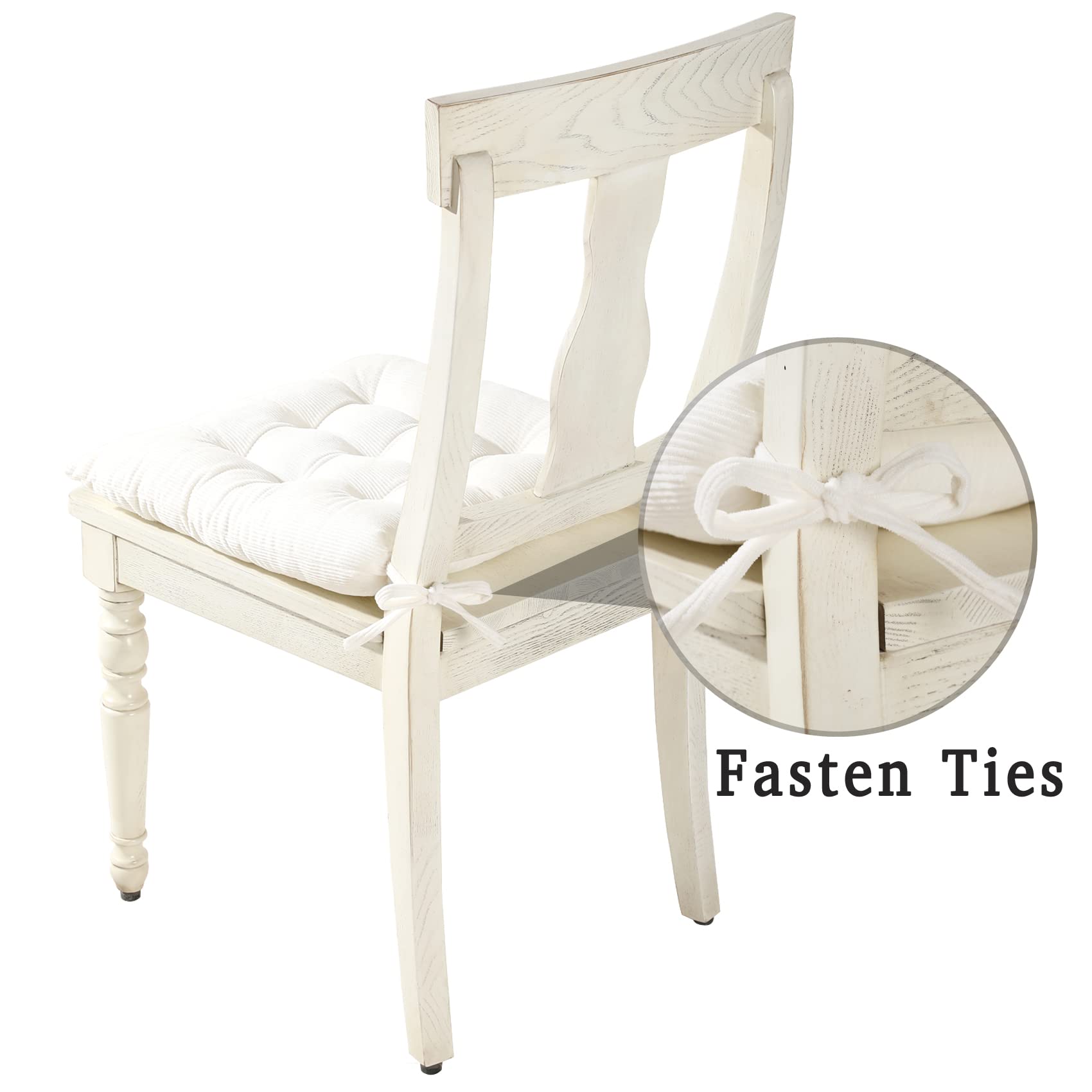 HLOVME 15.7x15.7-inch square cushion enhances winter coziness.