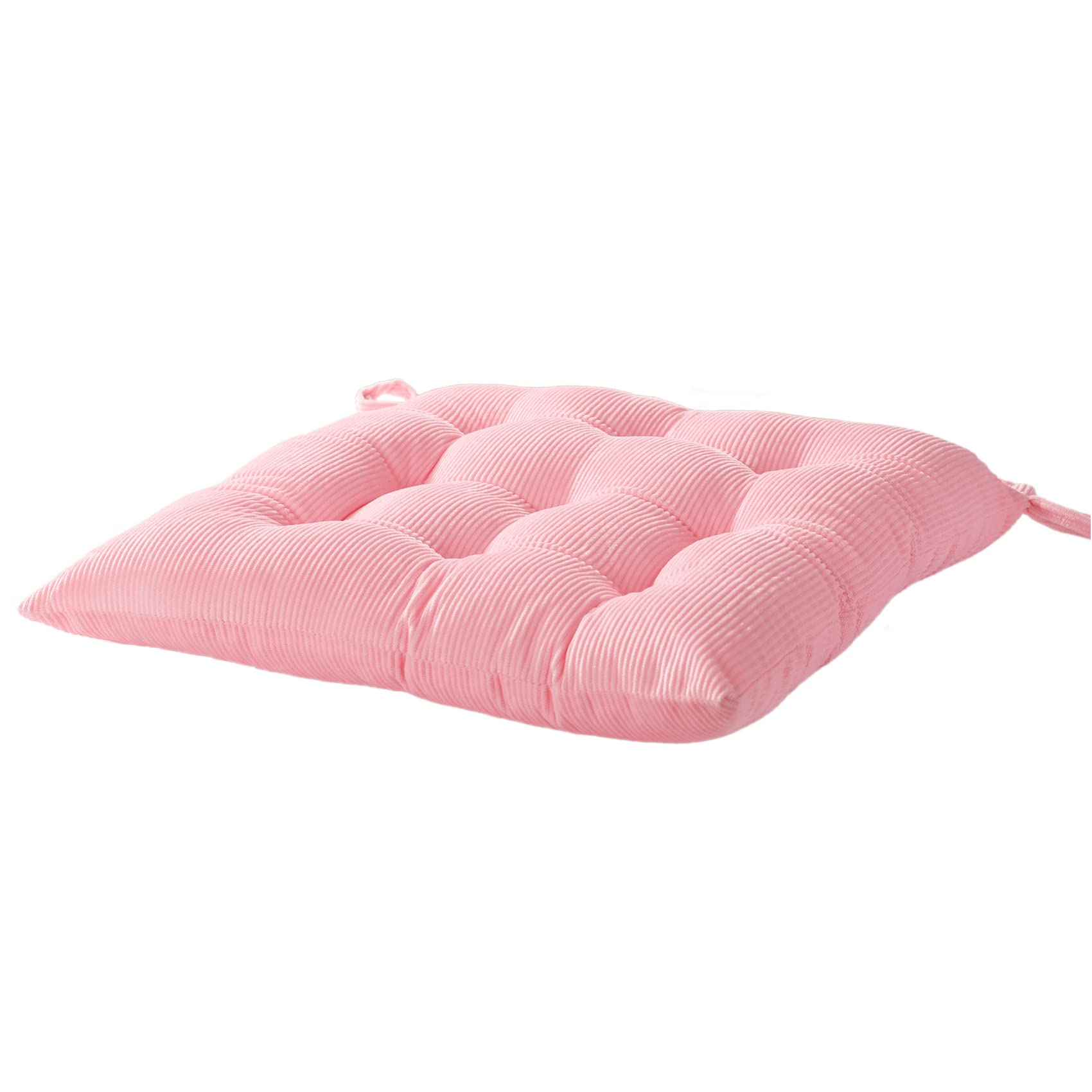 HLOVME corduroy chair cushion on a chair adds warm ambiance