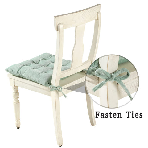 HLOVME cushion with fixable ties keeps it securely fastened