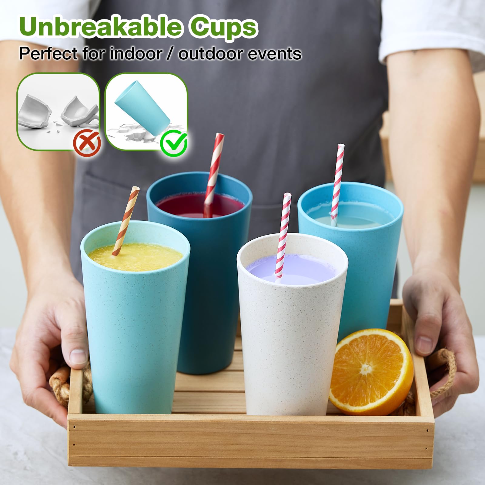 Hlukana kid-friendly cups for safe daily hydration