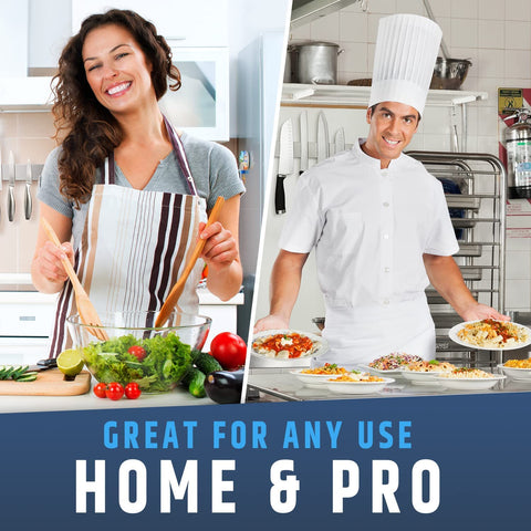 HMmagnets slim profile blends with any kitchen decor while knives stay visible.