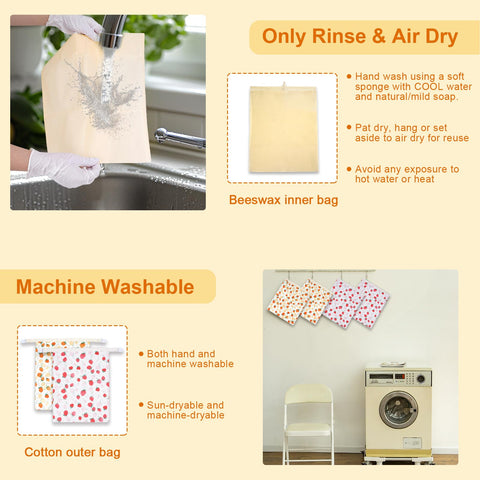 HMAZAE beeswax interior is waterproof for simple wiping