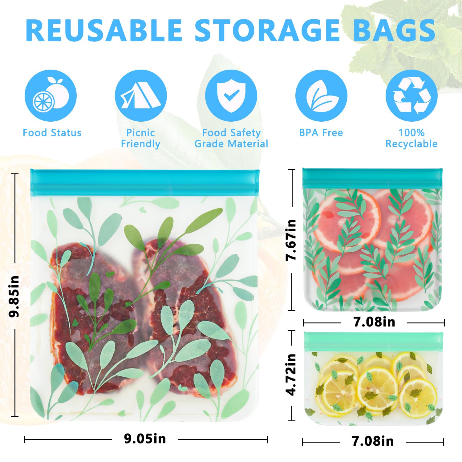 Hndnrxue multiuse bags ideal for lunch, travel, and makeup.