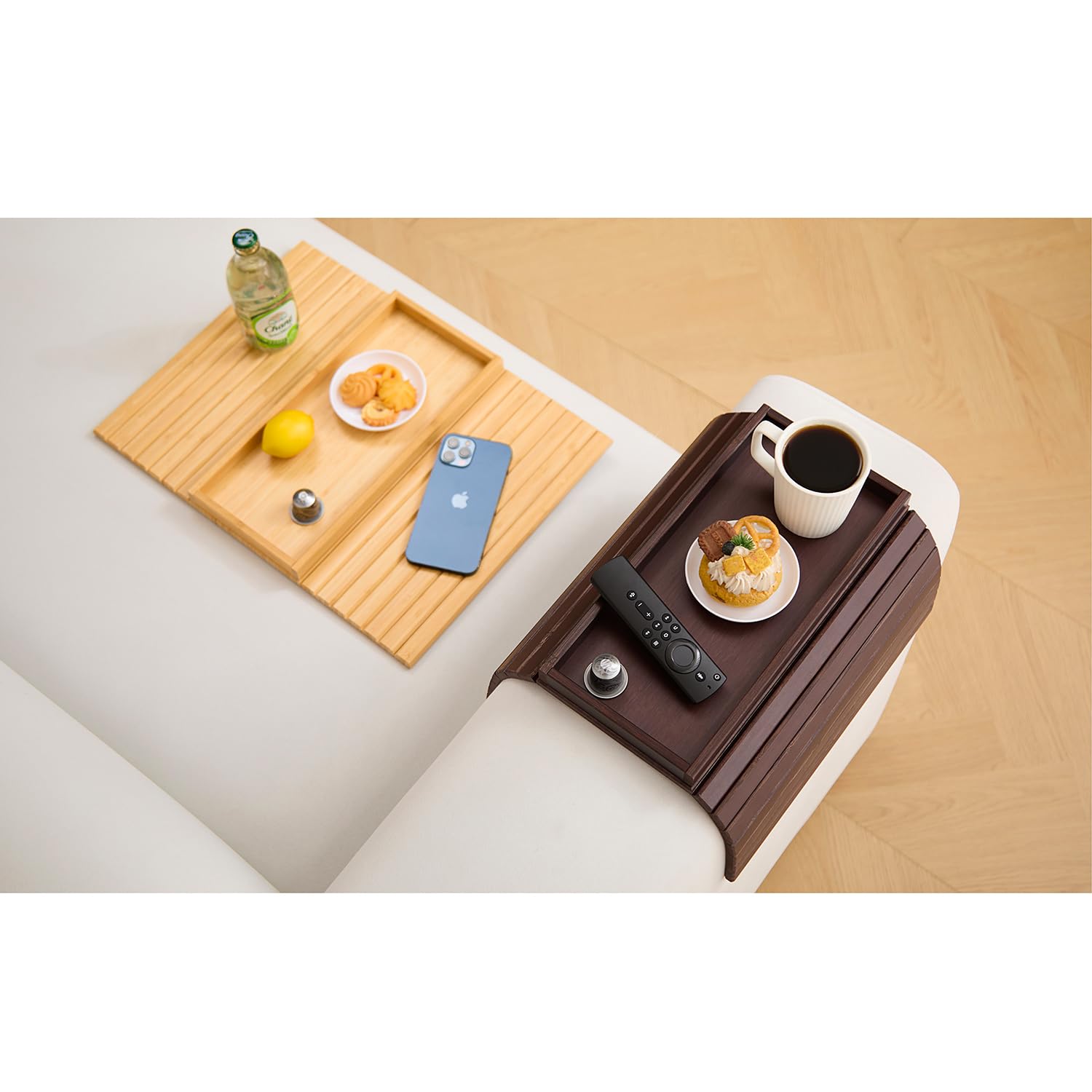HNLISA natural bamboo material adds warm style and durability