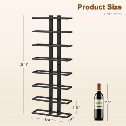 Hoctieon living-room bar display for organized wine storage