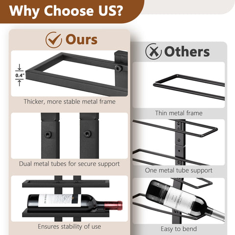 Hoctieon space-saving wall-mount design helps maximize vertical storage in small rooms.