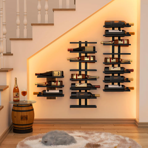 Hoctieon wall-mounted rack dimensions help fit compact spaces.