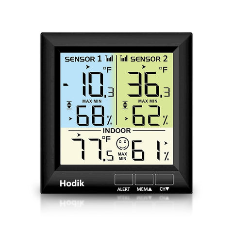 HODIK USB and battery power options for flexible setup.