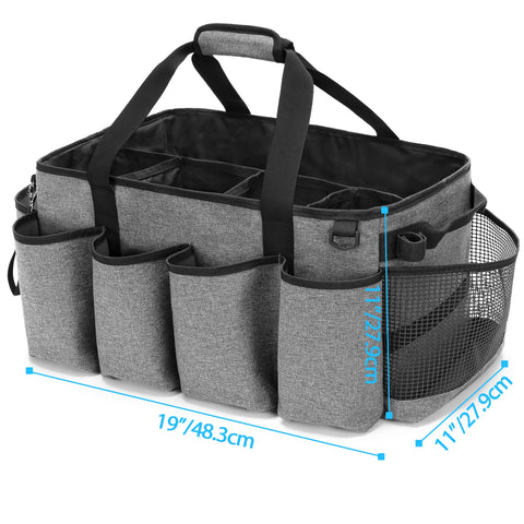 Hard insert base plate keeps items upright and stable