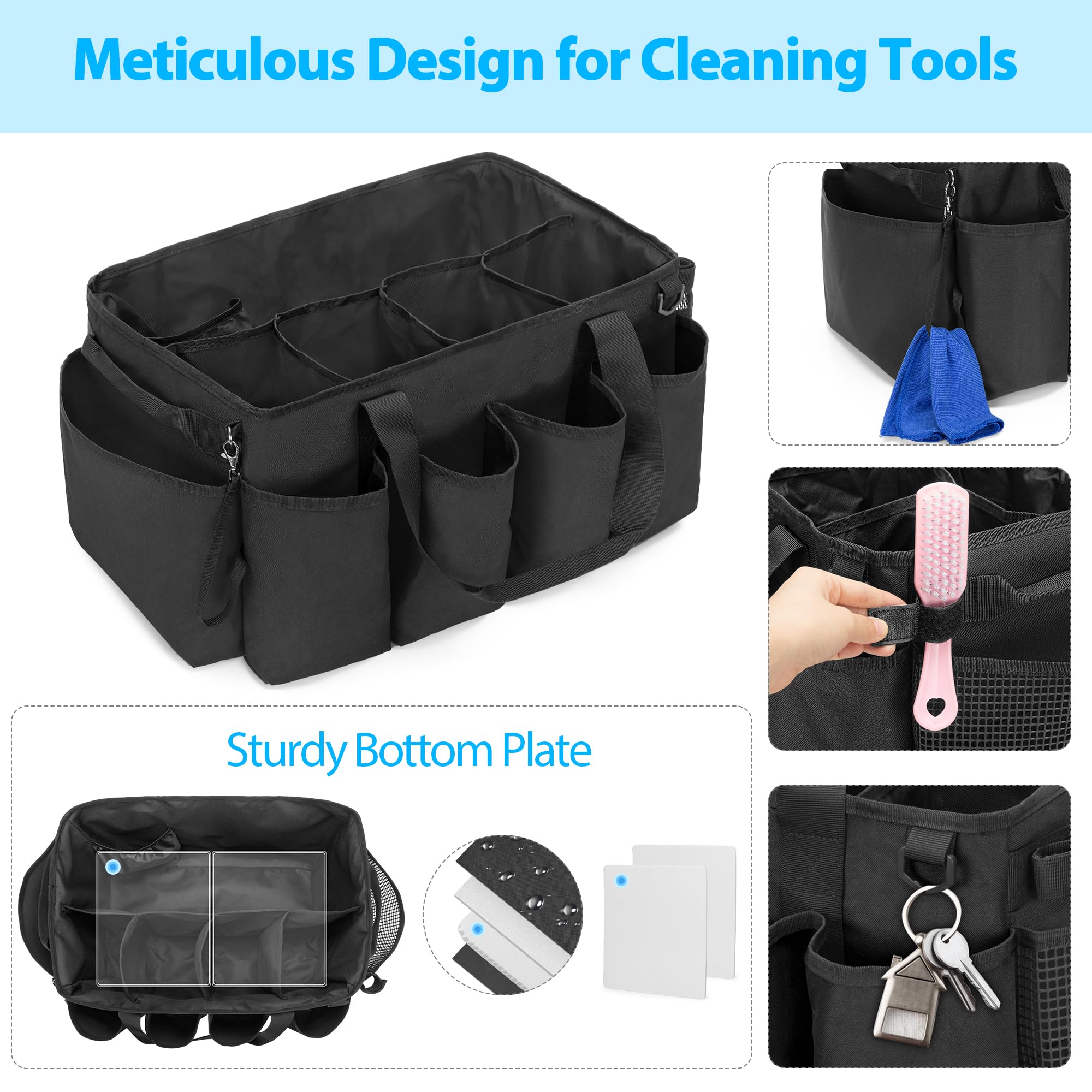 HODRANT left pocket and den for tools with right net pocket for wet items