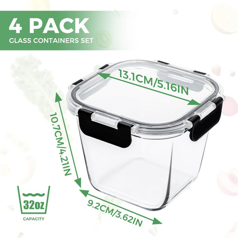 Hoenjuno airtight lids with BPA-free seal keep foods fresh.