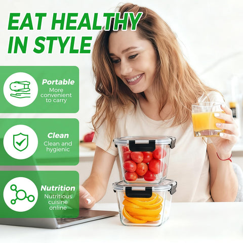 Hoenjuno easy-clean glass surface resists stains and odors.