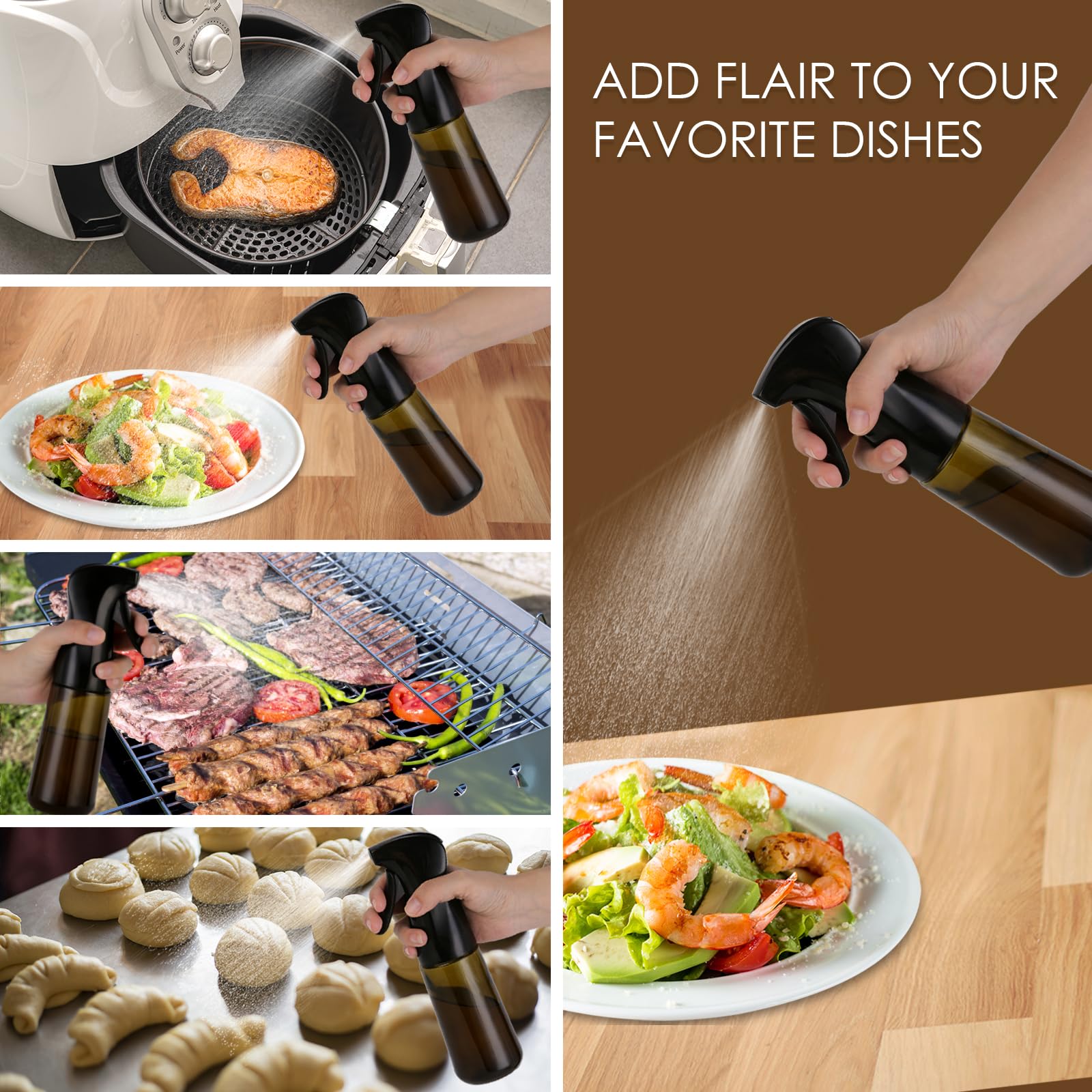 hoforife leak-proof buckle cap prevents spills during cooking