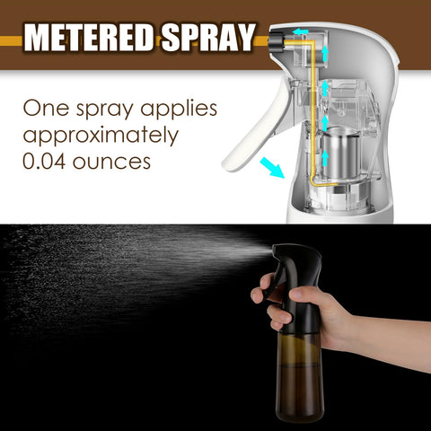 hoforife ultra-fine spray nozzle delivers even oil coverage