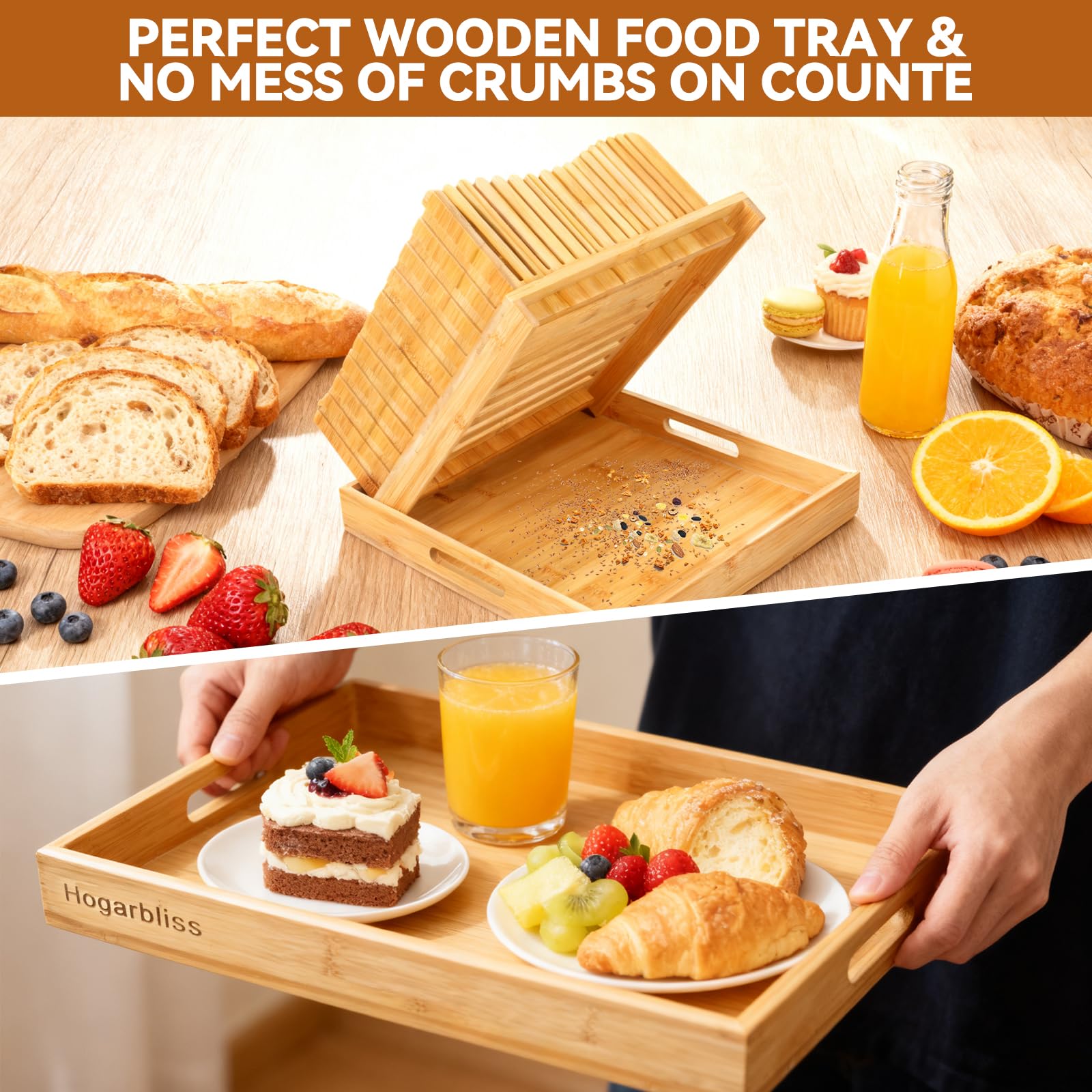 Hogarbliss bread slicer makes a thoughtful eco-friendly gift.