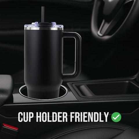 Sweat-free exterior of Hogg Big Swig 40oz tumbler stays dry