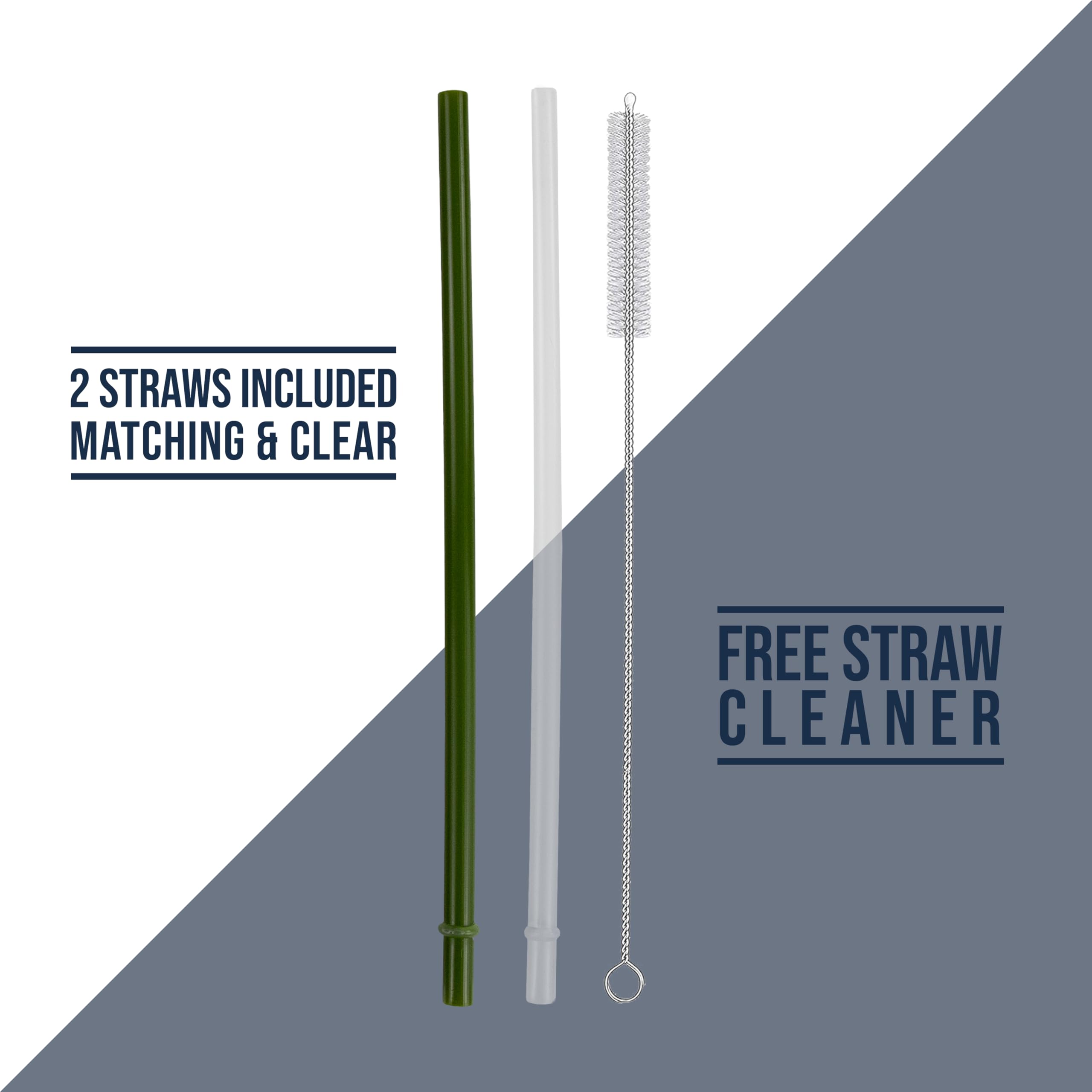 Stainless steel construction resists dents while keeping beverages fresh