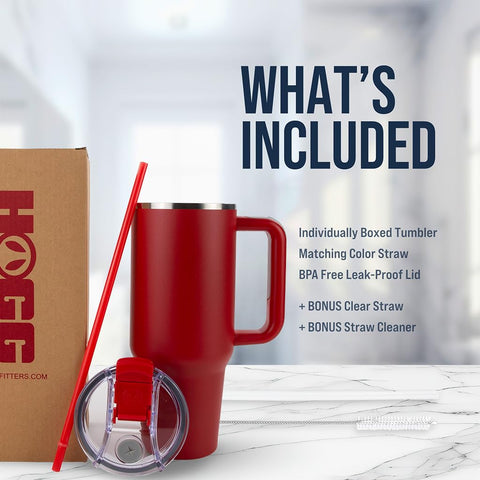 Hogg Big Swig removable handle allows engraving or customization.