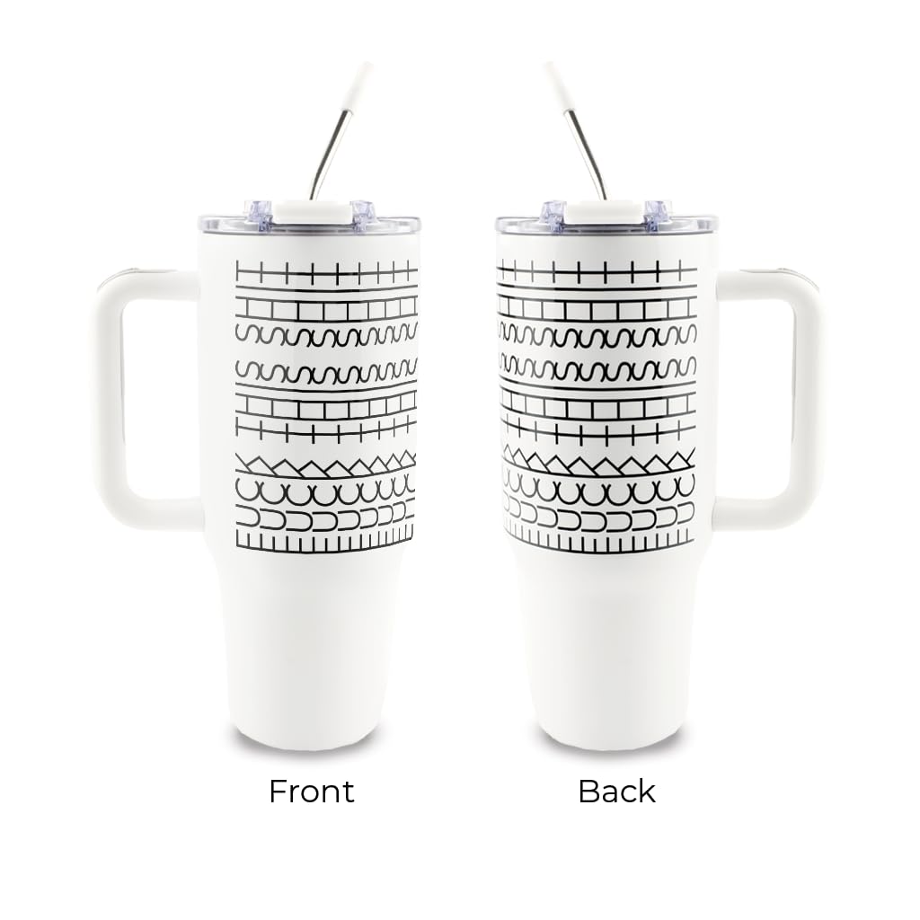 Hogg fuck this sht tumbler bottom view shows sweat-free exterior