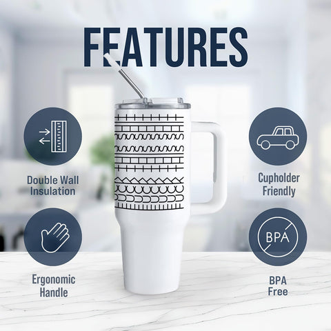 Hogg fuck this sht tumbler handle close-up for easy, portable use