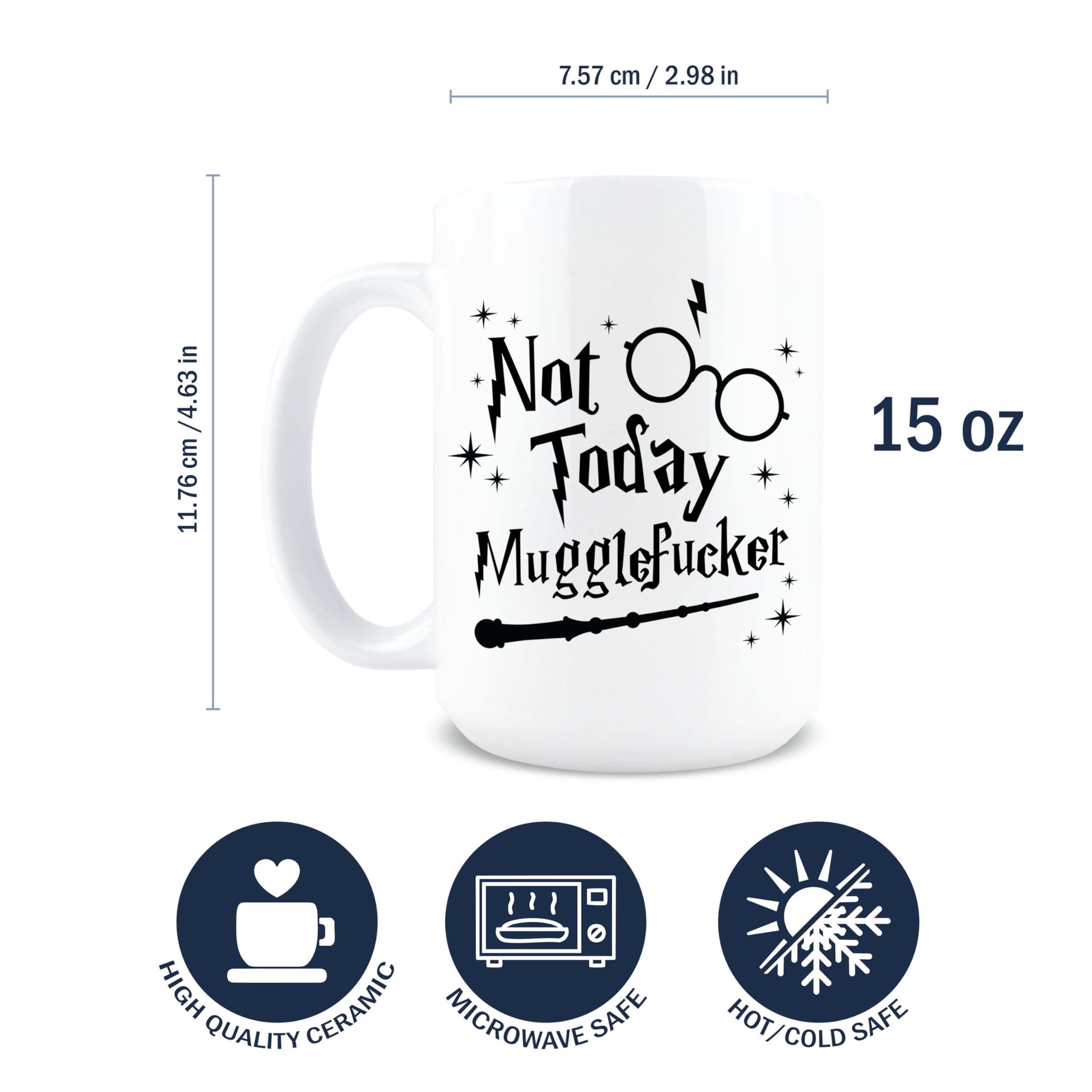 Hogg funny swearing gift mug ideal for desk jokes.