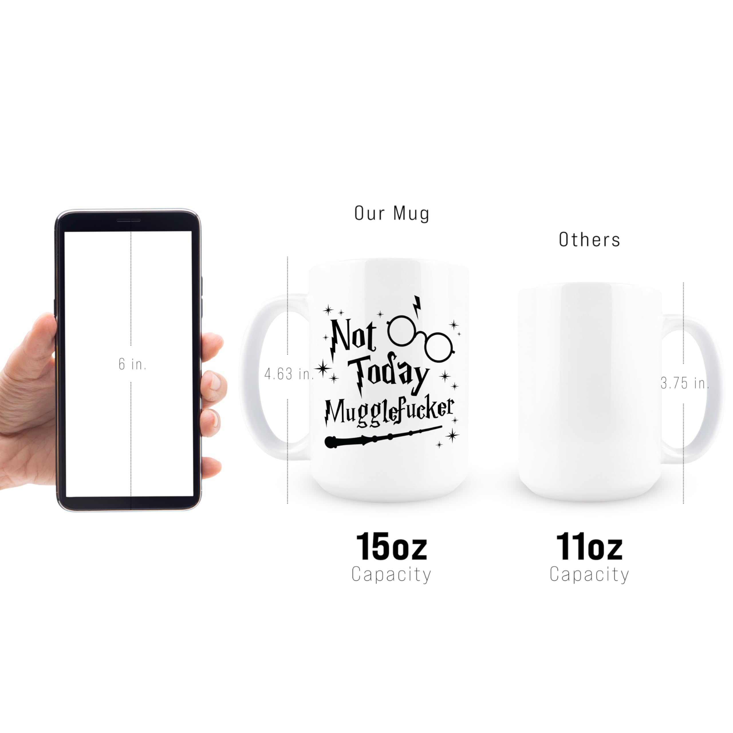 Hogg microwave-safe mug suited for quick reheats.