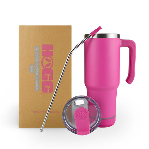 Hogg silicone straw topper adds grip and tidy sipping