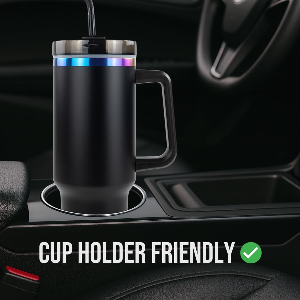 Hogg stainless straw with color topper included